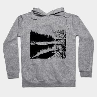 Winter landscape Hoodie